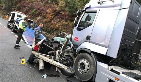 Un Herido Grave En Un Accidente Que Obliga A Cortar La N Durante