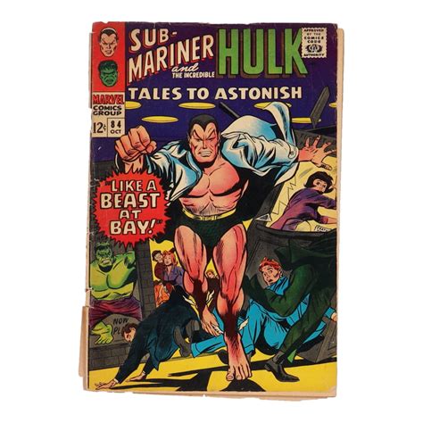 1966 Tales To Astonish The Incredible Hulk The Sub Mariner Issue