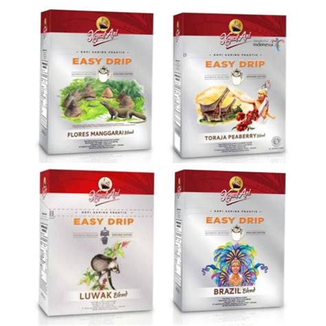 Kapal Api Easy Drip Flores Manggarai Blend 5 Ct 50 Gram