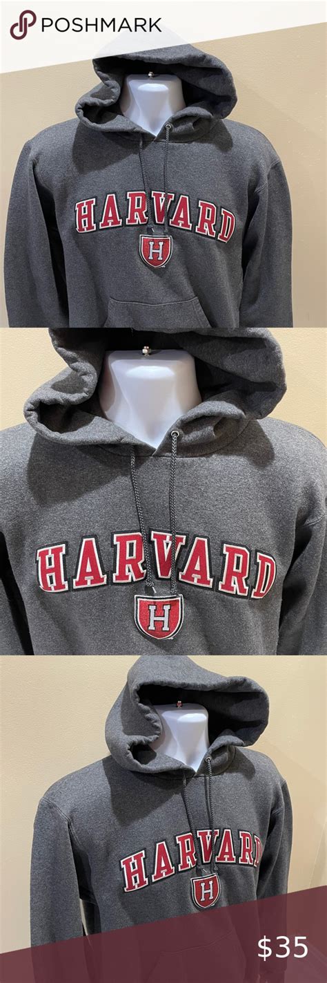 Harvard University Champion Hoodie Sweatshirt Euc Champion Hoodie