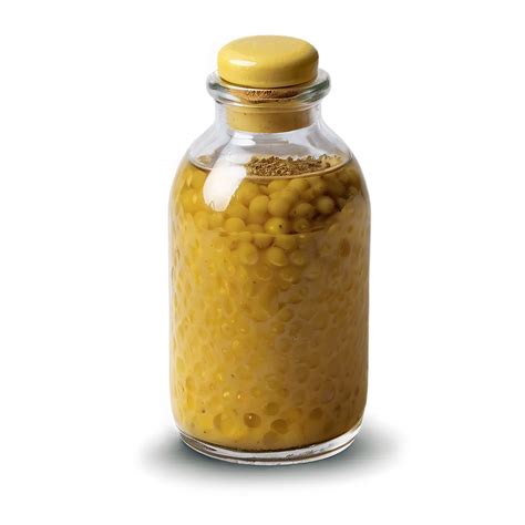 Download Mustard Vintage Bottle Png 05242024