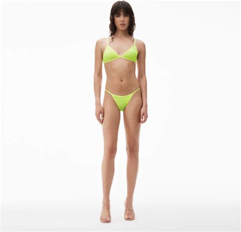 Alexander Wang String Cut Bikini Brief In Athletic Mesh Shopstyle Panties