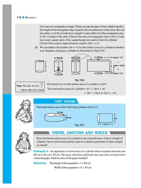 NCERT Book Class 8 Maths Chapter 9 Mensuration 2024 25 Session