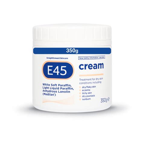 E45 Moisturiser Cream 350g Pharmacy2u