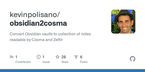 Github Kevinpolisano Obsidian Cosma Convert Obsidian Vaults To