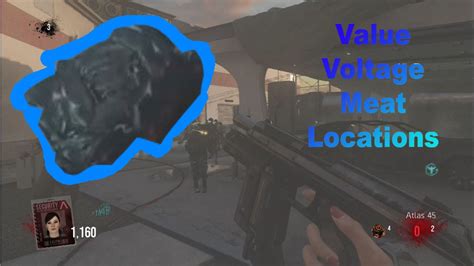 Value Voltage Meat Locations Exo Zombies Infection Easter Egg Youtube