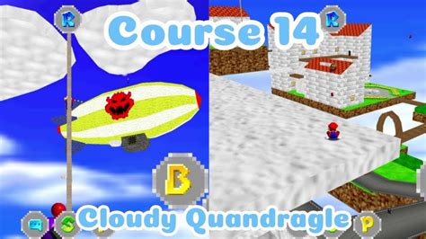 Sm64ex Coop Odyssey Moveset The Green Stars Course 14 Cloudy