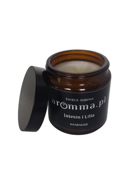 Jaśmin i Lilia 120 ml Aromma pl Świece zapachowe tworzone z pasją