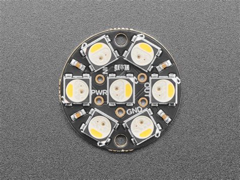 Neopixel Jewel 7 X 5050 Rgbw Led W Integrated Drivers Natural White