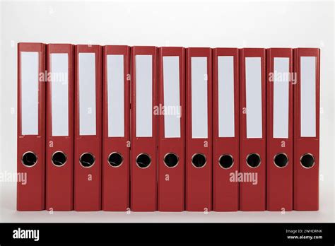 Red File Folders Without Labeling Hi Res Stock Photography And Images
