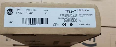 New Factory Sealed Ab L Ser C Slc Cpu Processor Unit