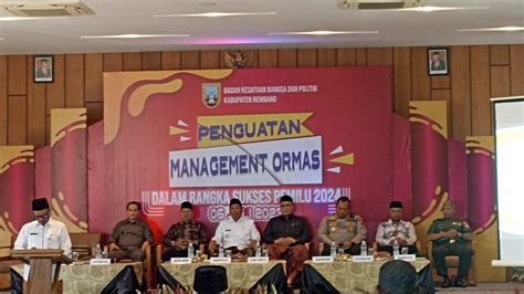 Aswirusani Bersama Ormas Se Kab Rembang Penguatan Management Dalam