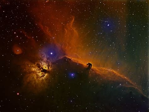 Suburban Spaceman Horsehead And Flame Nebulae David Ellison
