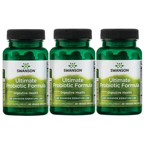 Swanson Signature Line Ultimate Probiotic Formula With FOS Probiotic