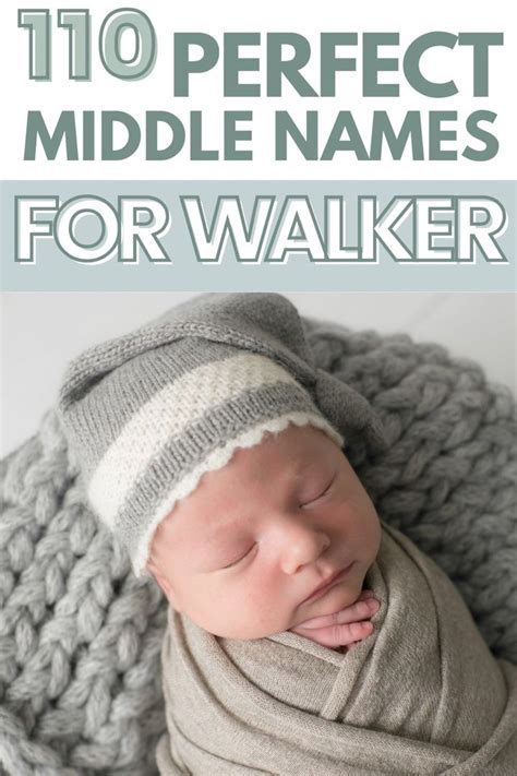 Middle Names For Walker 110 Great Sounding Combinations Cute Middle Names Middle Name Cool