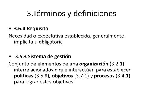 Iso Analisis De La Norma Iso Segunda Parte V Ppt