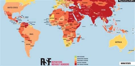 Reporters Without Borders Freedom Of The Press Is Being Threatened By Politics