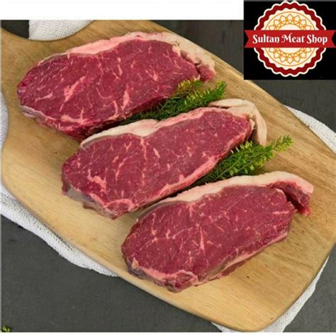 Jual Beef Striploin Sirloin Steak Halal Aus Nz Gram