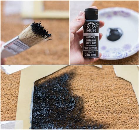 How To Paint A Doormat To Get Gorgeous Results In An Hour