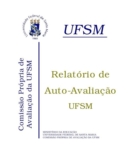 PDF RELATORIO AUTO AVALIAÇÃO final Relatório de Auto Avaliação da