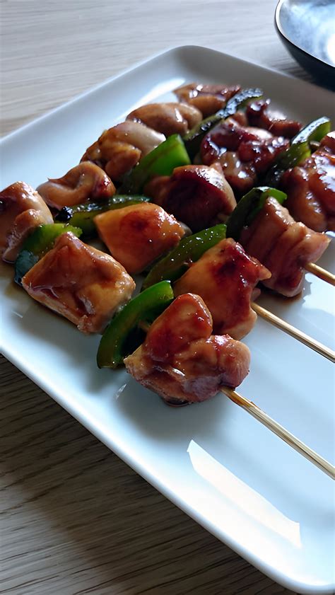 Recette De Brochette De Poulet Yakitori