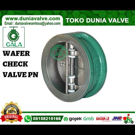 Sell Gala Wafer Check Valve Dn Inch Cast Iron Disc Ss Pn