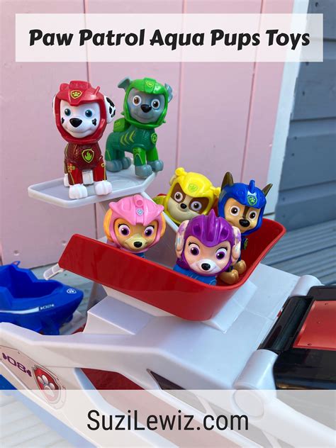 New Paw Patrol Aqua Pups Toys Suzi Lewiz