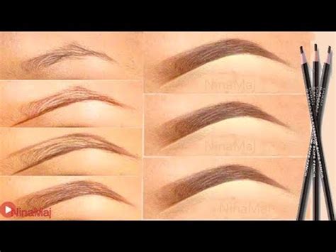 How To Draw Natural Eyebrows In Simple Steps Youtube