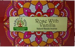 Quickcollection Namaste India Rose With Vanilla Incense Stick Agarbatti