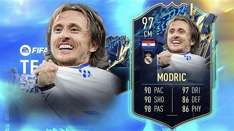 Fifa Luka Modric Tots Player Review I Fifa Ultimate Team