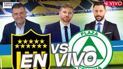 Pe Arol Vs Plaza Colonia En Vivo Carve Deportiva Youtube