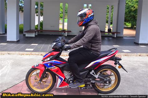 2020 Honda Rs150r V2 Test Ride Review Price Malaysia 46 Motorcycle