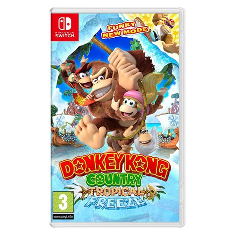 Donkey Kong Country Tropical Freeze Switch Jeux Nintendo Switch