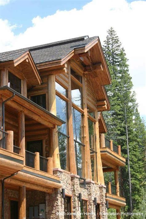 Pin By Vadim Kovalyov On Post Beam Log Homes Window Cost Log Wall