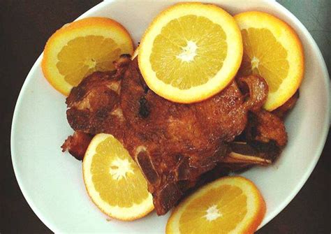 Chuletas De Cerdo A La Naranja Receta De Chef Diosa Cookpad