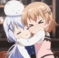 Chino_cocoa_hug - Discord Emoji