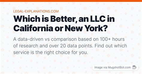 California Vs New York Llc Which Is Better