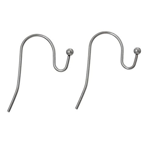 Doreenbeads Stainless Steel Ear Wire Hooks Earring Findings U Shaped