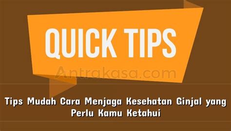 Tips Mudah Cara Menjaga Kesehatan Ginjal Yang Perlu Kamu Ketahui