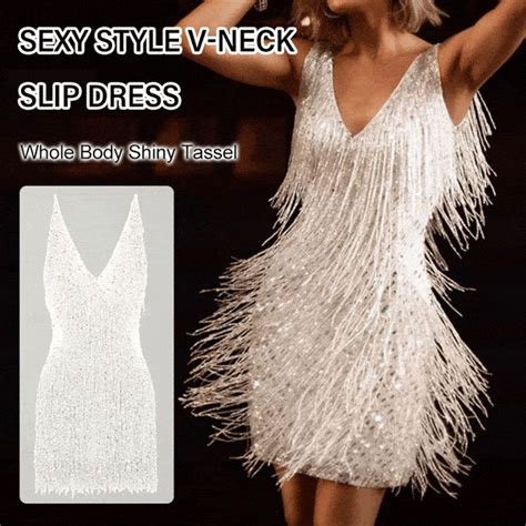 Sexy Princess Style V Neck Slip Dress