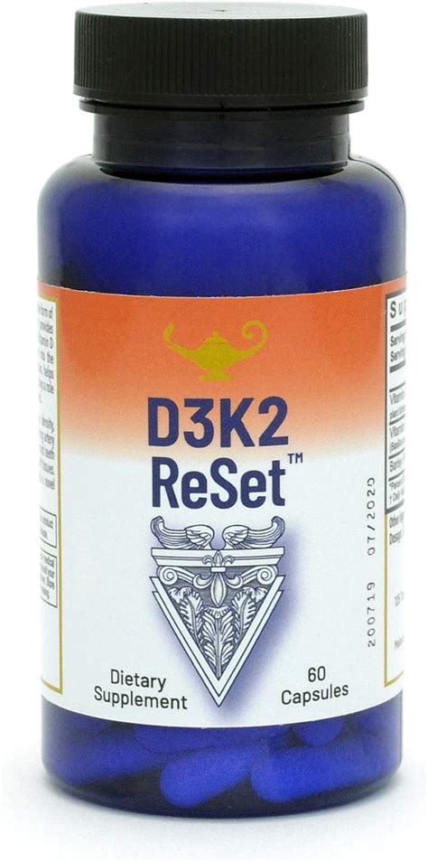 Amazon Rna Reset D K Reset Iu Vitamin D Mcg And