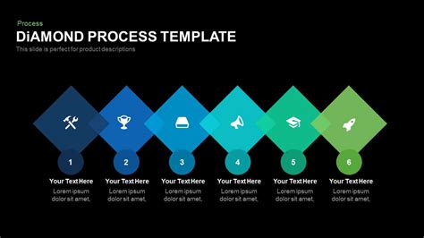 Diamond Process Powerpoint Template And Keynote Slidebazaar