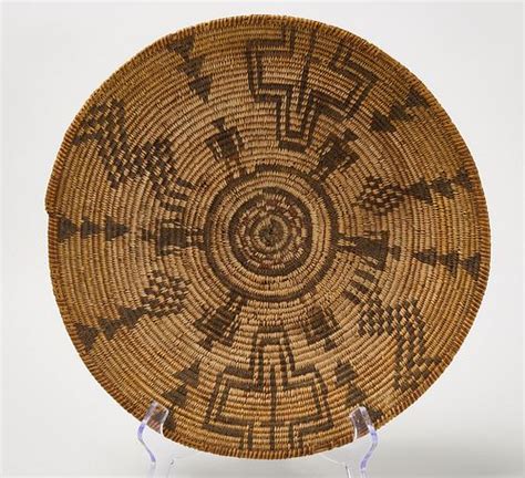 Native American Apache Basket Sold At Auction On 14th January New