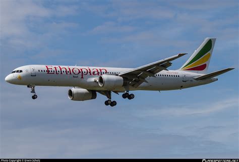 ET AMU Ethiopian Airlines Boeing 757 23N Photo By Erwin Scholz ID