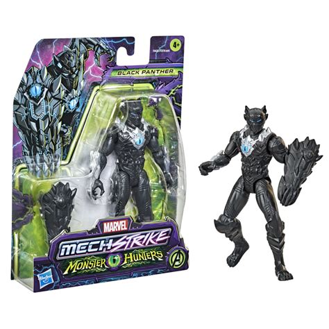 Hasbro Marvel Avengers Mech Strike Monster Hunters Black Panther