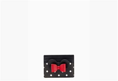 Disney X Kate Spade New York Minnie Mouse Card Holder Kate Spade Outlet Kate Spade Outlet