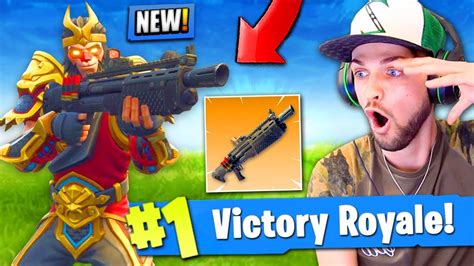 New Legendary Heavy Shotgun Gameplay In Fortnite Battle Royale