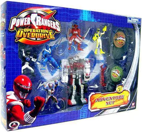 Power Rangers Operation Overdrive Power Rangers Adventure Set PVC ...