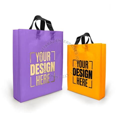 Printed Customized Non Woven Bag For Promotional Use Shopping Size