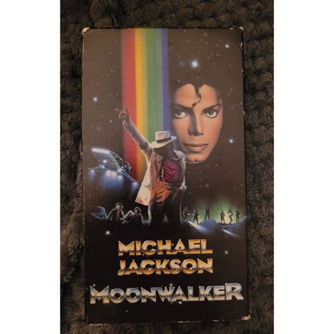 Vhs Michael Jackson Moonwalker Importado Shopee Brasil